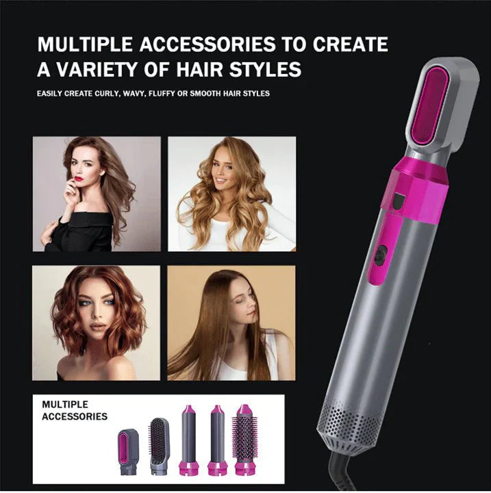 Hot Air Brush (5 - in - 1) - NineMillions