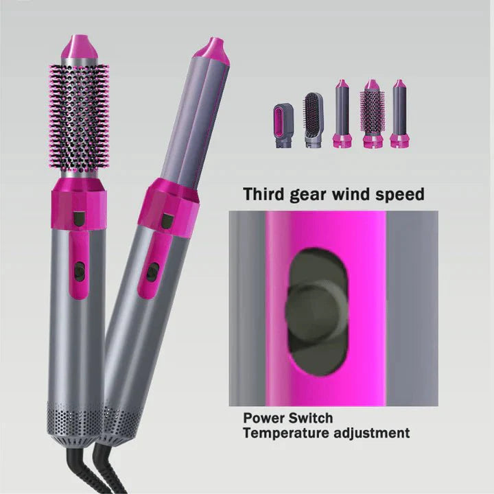 Hot Air Brush (5 - in - 1) - NineMillions
