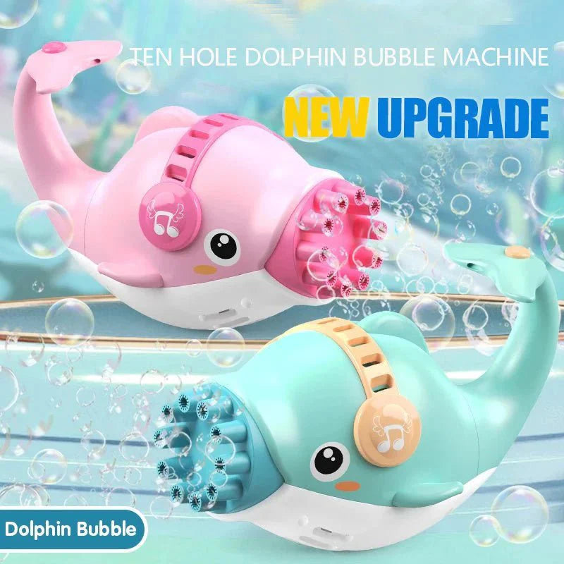 Ten - hole Dolphin Bubble Machine - NineMillions