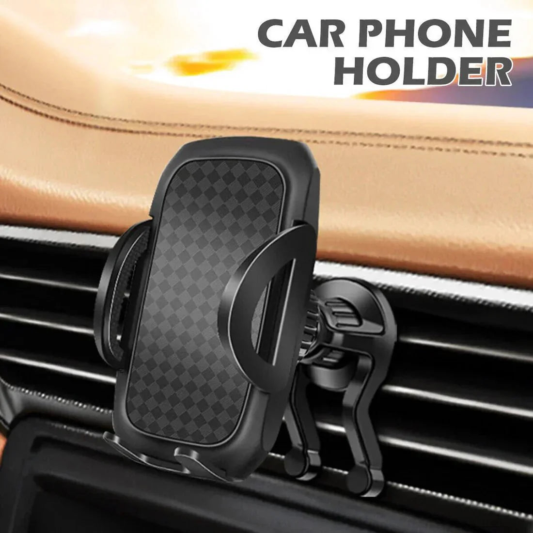 Universal Mobile Car Phone Holder Air Vent Mount Cradle Stand UK - NineMillions