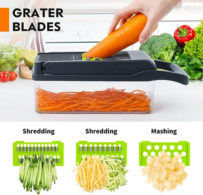 Vegetable Cutter Chopper and Slicer - NineMillions