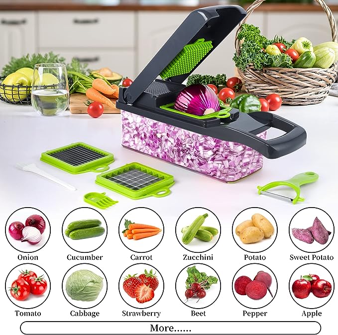 Vegetable Cutter Chopper and Slicer - NineMillions