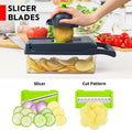 Vegetable Cutter Chopper and Slicer - NineMillions